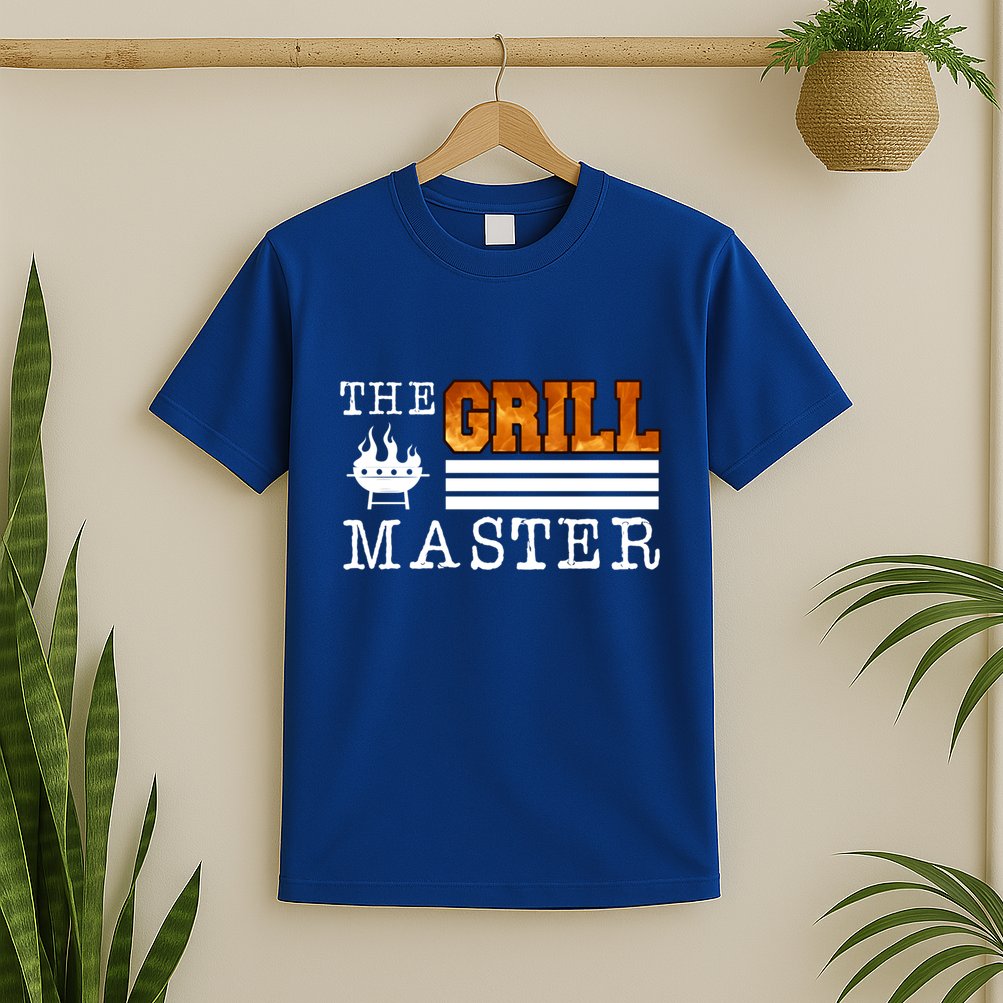 The Grill Master Bbq Barbecue Grillfather Grilling Sausage Gift T-Shirt