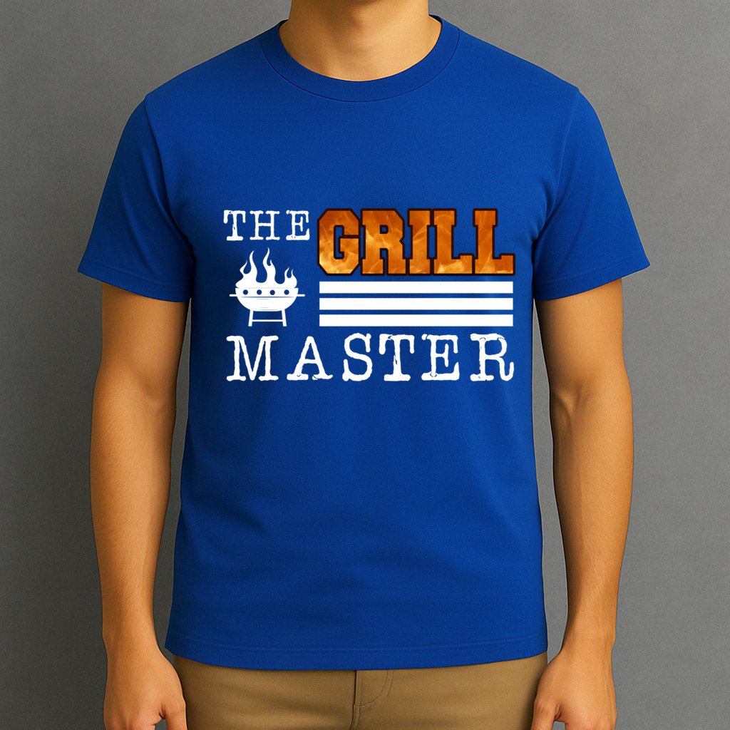 The Grill Master Bbq Barbecue Grillfather Grilling Sausage Gift T-Shirt