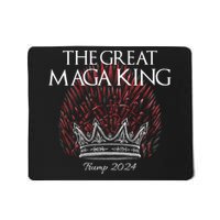 The Great MAGA King Crown USA Parody Trump 2024 Anti Biden Mousepad