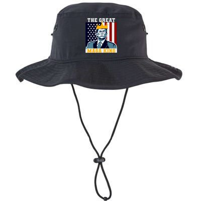 The Great MAGA King Ultra MAGA Trump Anti Biden USA Legacy Cool Fit Booney Bucket Hat