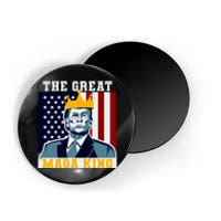 The Great MAGA King Ultra MAGA Trump Anti Biden USA Magnet