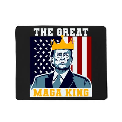 The Great MAGA King Ultra MAGA Trump Anti Biden USA Mousepad