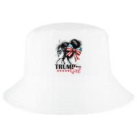 Trump Girl Messy Bun Sunglasses Trump 2024 Usa Flag Cool Comfort Performance Bucket Hat