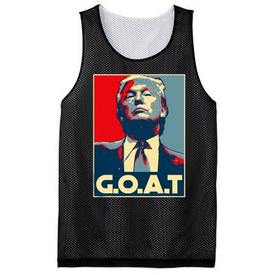 Trump Goat Middle Finger Election 2024 Republican Poster Mesh Reversible Basketball Jersey Tank