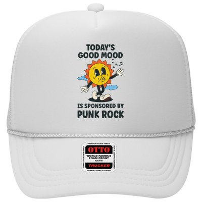 TodayS Good Mood Is Sponsored By Punk Rock Retro Funny Trucker Hat