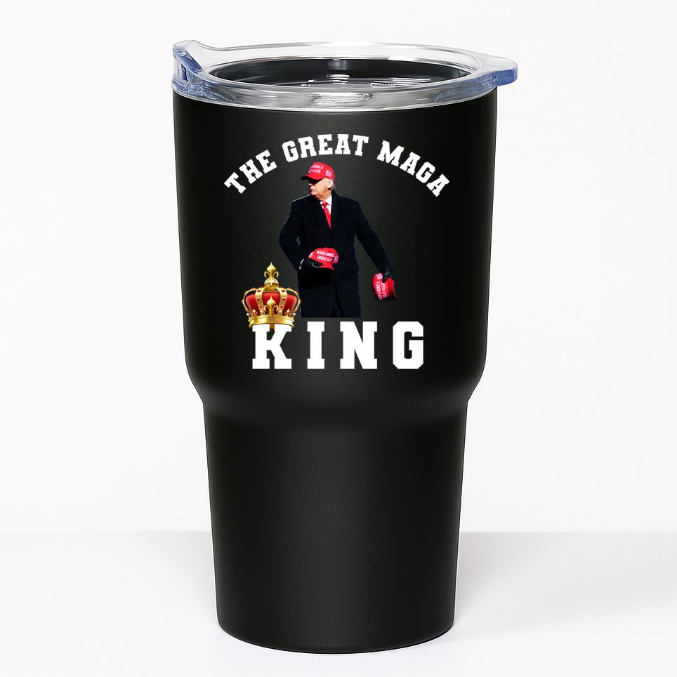 The Great MAGA King Trump 2024 USA Tumbler