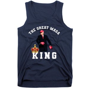 The Great MAGA King Trump 2024 USA Tank Top