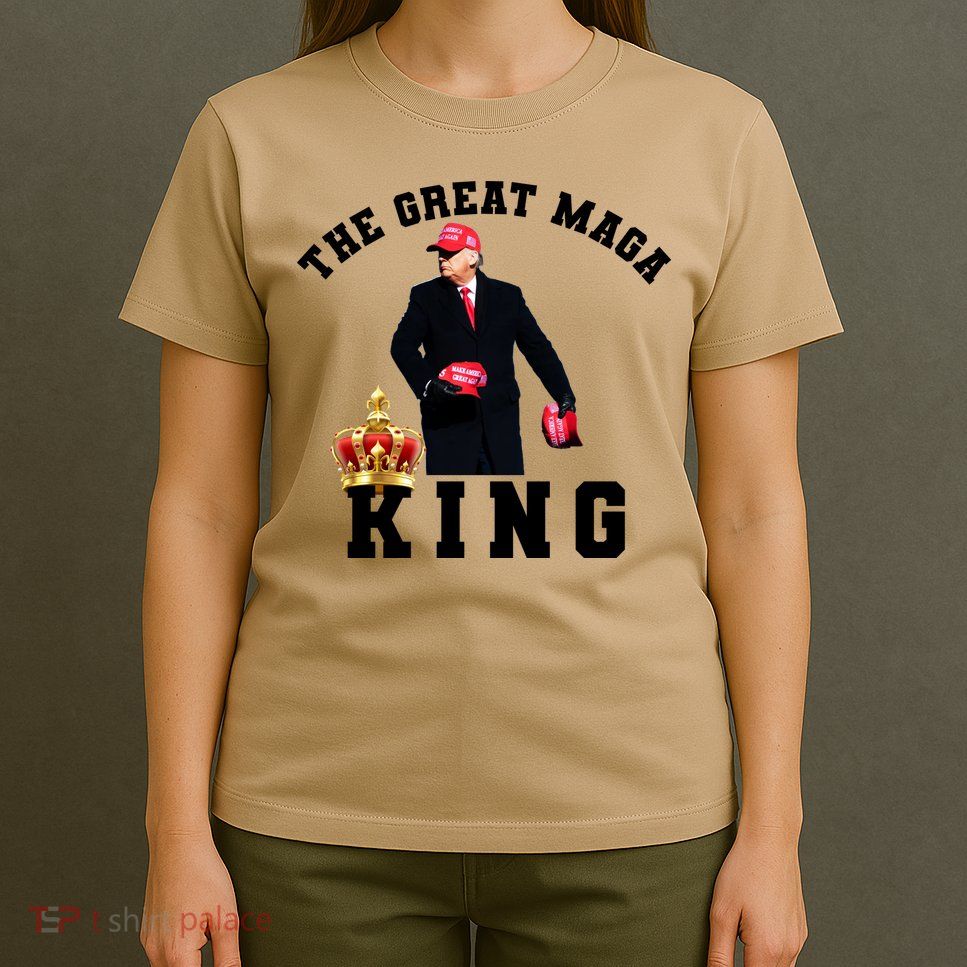 The Great MAGA King Trump 2024 USA T-Shirt