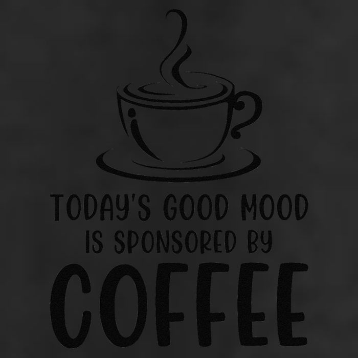 TodayS Good Mood Is Sponsored By Coffee Funny Coffee Lovers 11oz C Handle Ceramic Mug