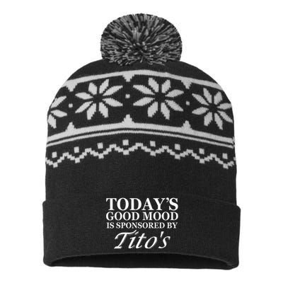 Todays Good Mood Is Sponsored By T.I.T.O.S USA-Made Snowflake Beanie