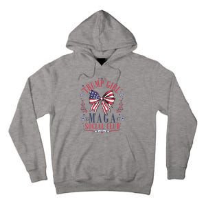 Trump Girl Maga Social Club Tall Hoodie