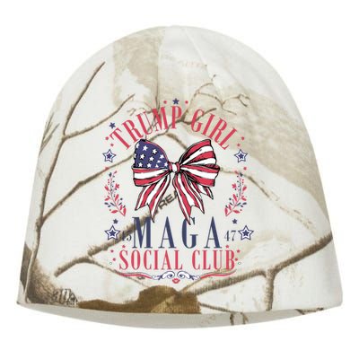 Trump Girl Maga Social Club Kati - Camo Knit Beanie