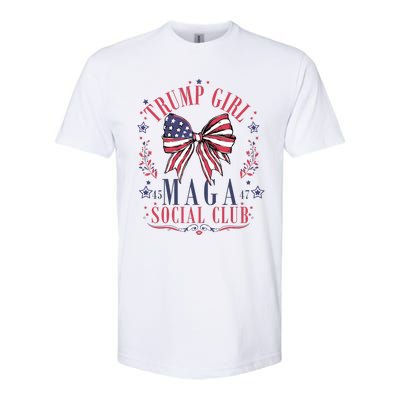 Trump Girl Maga Social Club Softstyle® CVC T-Shirt