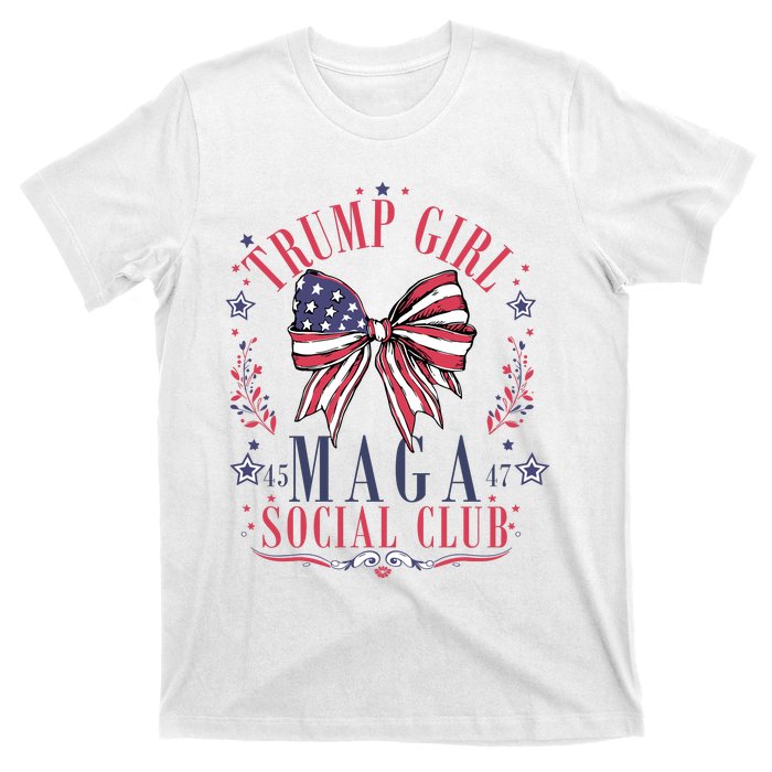 Trump Girl Maga Social Club T-Shirt