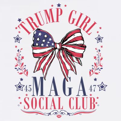 Trump Girl Maga Social Club T-Shirt