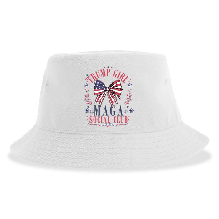 Trump Girl Maga Social Club Sustainable Bucket Hat