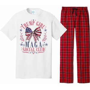 Trump Girl Maga Social Club Pajama Set