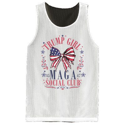 Trump Girl Maga Social Club Mesh Reversible Basketball Jersey Tank