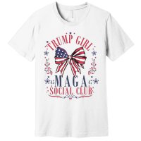 Trump Girl Maga Social Club Premium T-Shirt