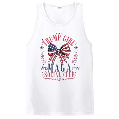 Trump Girl Maga Social Club PosiCharge Competitor Tank