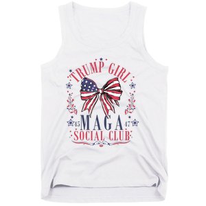 Trump Girl Maga Social Club Tank Top