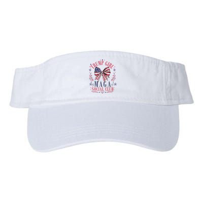 Trump Girl Maga Social Club Valucap Bio-Washed Visor