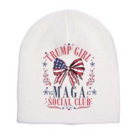 Trump Girl Maga Social Club Short Acrylic Beanie