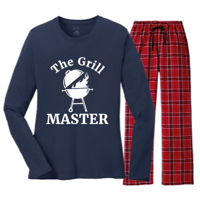 The Grill Master Women's Long Sleeve Flannel Pajama Set 