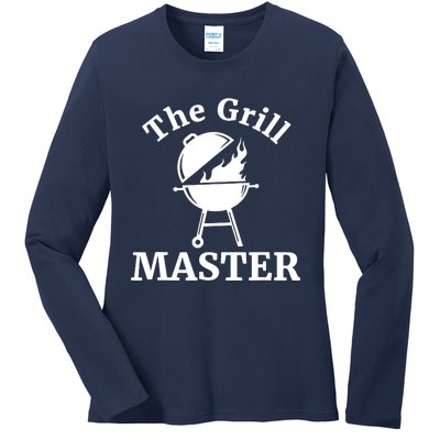 The Grill Master Ladies Long Sleeve Shirt