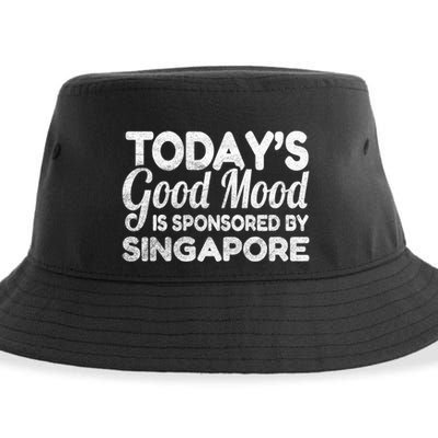 TodayS Good Mood Is Sponsored By Singapore Gift Sustainable Bucket Hat