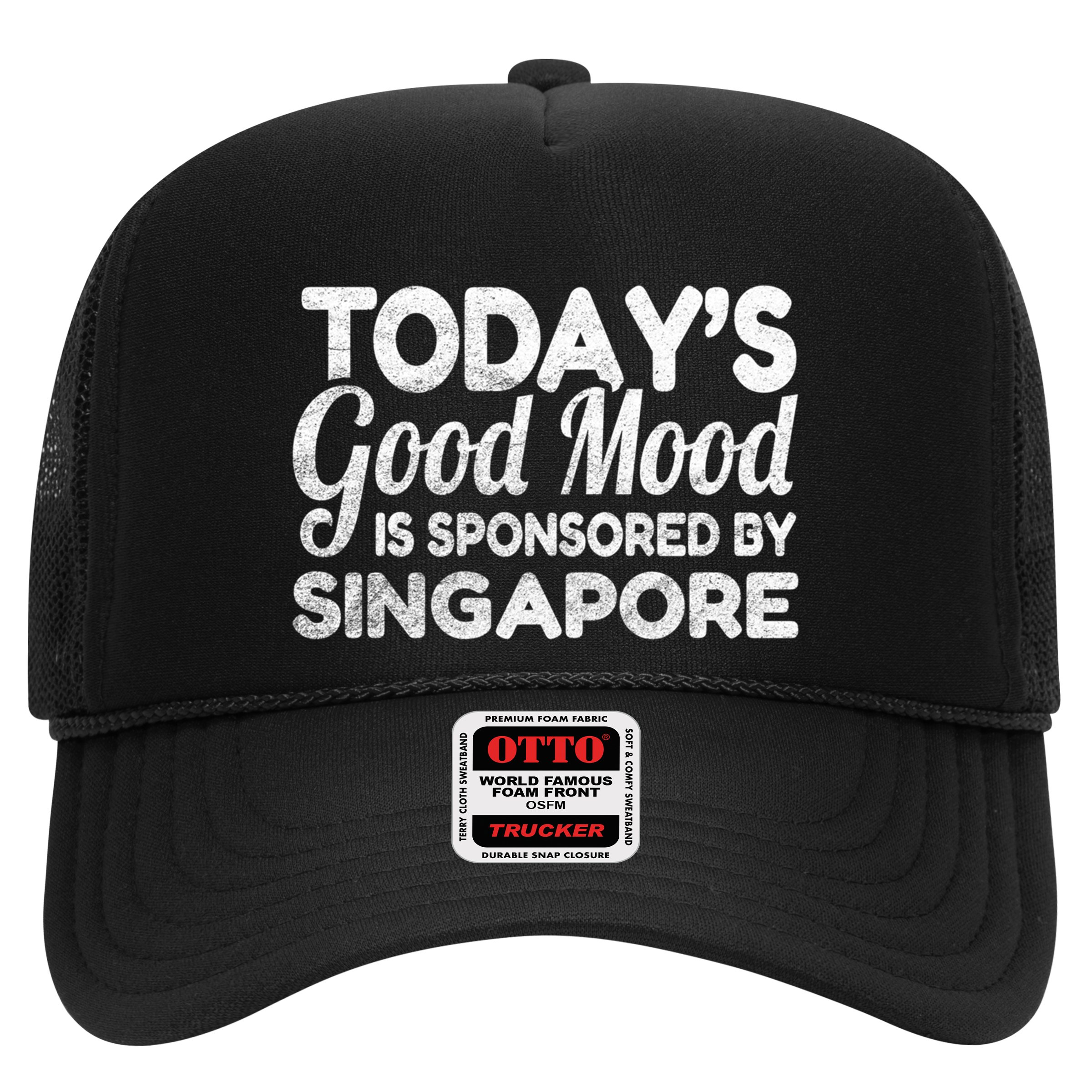 TodayS Good Mood Is Sponsored By Singapore Gift Hat