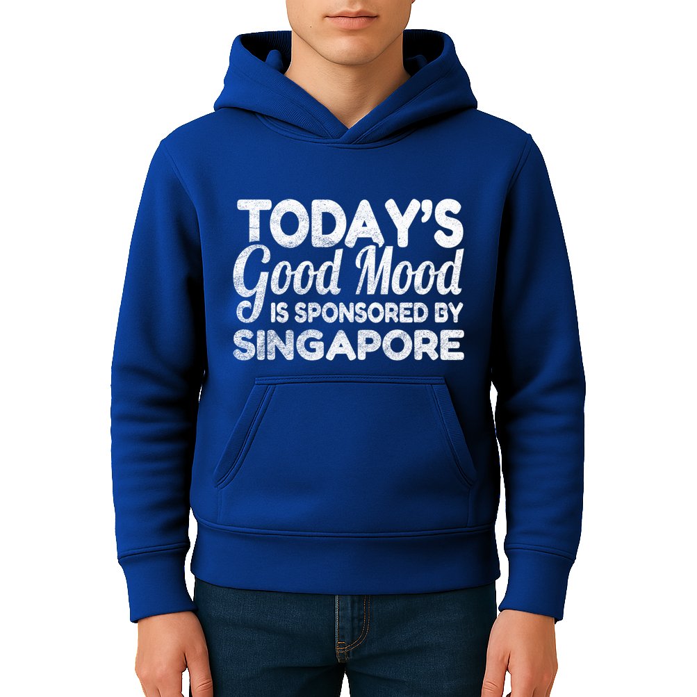 TodayS Good Mood Is Sponsored By Singapore Gift Kids Hoodie