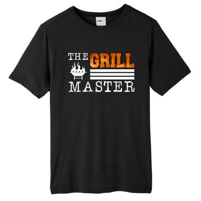 The Grill Master Bbq Barbecue Grillfather Grilling Sausage Gift Tall Fusion ChromaSoft Performance T-Shirt