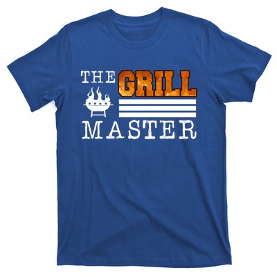 The Grill Master Bbq Barbecue Grillfather Grilling Sausage Gift T-Shirt