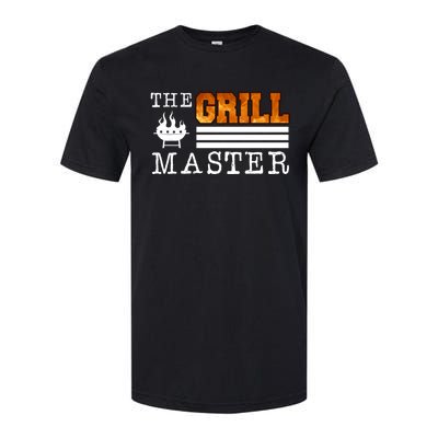 The Grill Master Bbq Barbecue Grillfather Grilling Sausage Gift Softstyle CVC T-Shirt