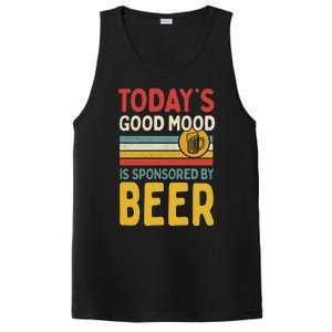 Todays Good Mood Is Sponsored By Beer Gift PosiCharge Competitor Tank