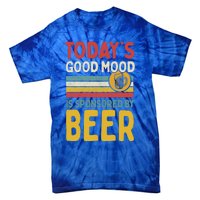 Todays Good Mood Is Sponsored By Beer Gift Tie-Dye T-Shirt