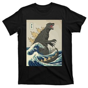 The Great Monster Off Kanagawa Team Wave T-Shirt