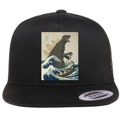 The Great Monster Off Kanagawa Team Wave Flatbill Hat