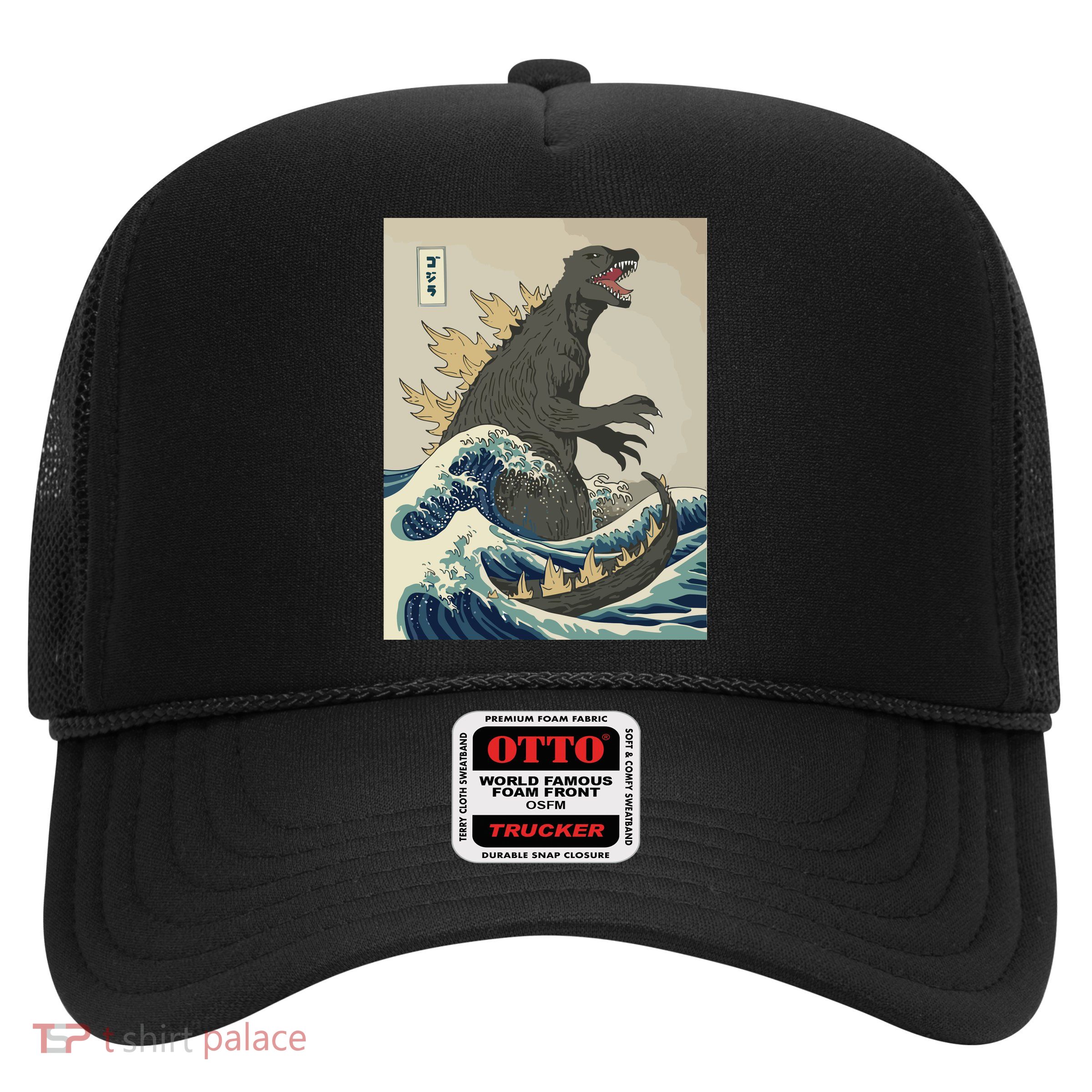 The Great Monster Off Kanagawa Team Wave Trucker Hat