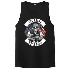 The Great MAGA King Trump 2024 PosiCharge Competitor Tank