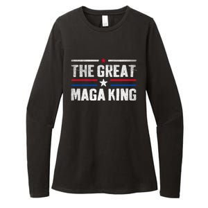 The Great Maga King, Maga King, Ultra Maga Womens CVC Long Sleeve Shirt