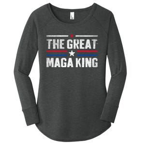 The Great Maga King, Maga King, Ultra Maga Women's Perfect Tri Tunic Long Sleeve Shirt