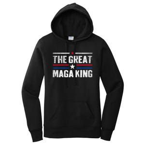 The Great Maga King, Maga King, Ultra Maga Women's Pullover Hoodie