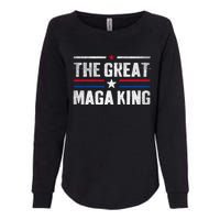 The Great Maga King, Maga King, Ultra Maga Womens California Wash Sweatshirt