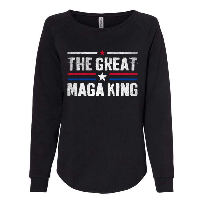 The Great Maga King, Maga King, Ultra Maga Womens California Wash Sweatshirt