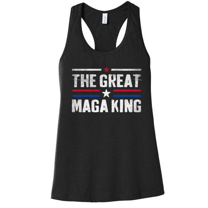 The Great Maga King, Maga King, Ultra Maga Women's Racerback Tank