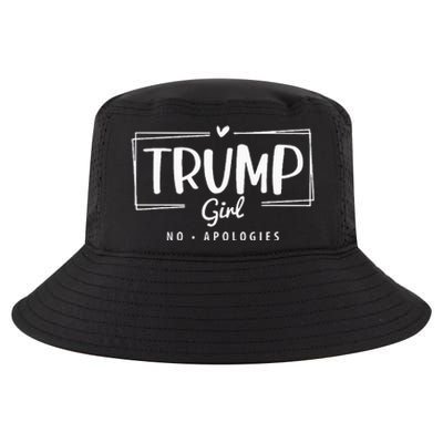 Trump Girl No Apologies Election 2024 Cool Comfort Performance Bucket Hat