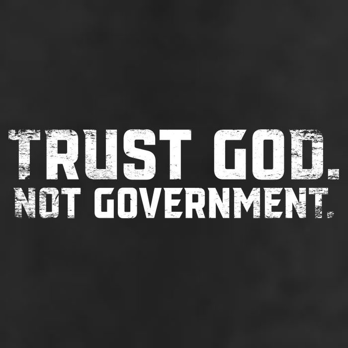 Trust God Not Government Adult Drive Performance Visor