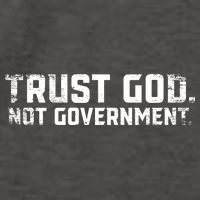 Trust God Not Government Vector Backpack